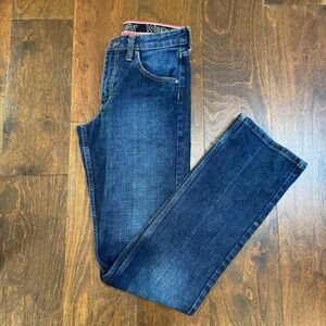 Wrangler 20X Mens Jeans 27x36 Dark‎ Wash Bootcut Denim Pants